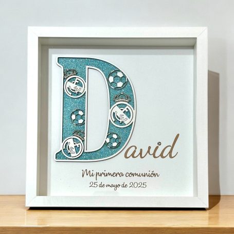 cuadro personalizado con retrato grabado en madera a partir de foto